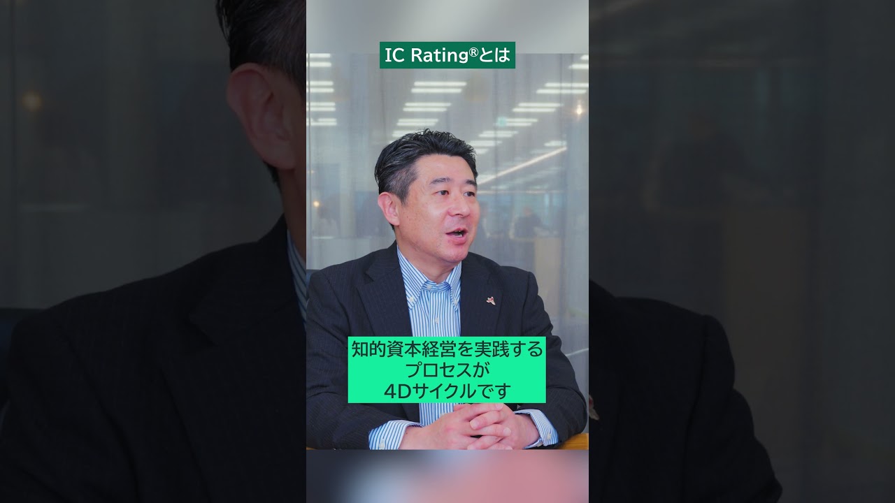 企業変革の起点となるIC Rating® | IC Rating®による知的資本の見える化 #ICMGGroup #ICRating #知的資本 #経営戦略 #人的資本経営