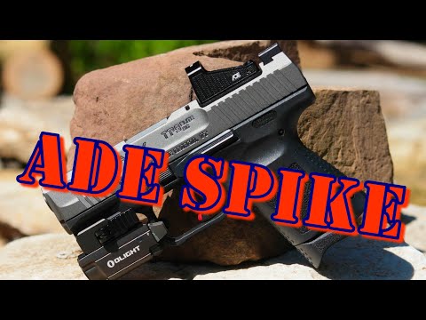 Ade Advanced Optics Spike (RD3-018) Micro Red Dot Sight for Canik TP9 Elite SC, Canik Mete SFT, Sig 