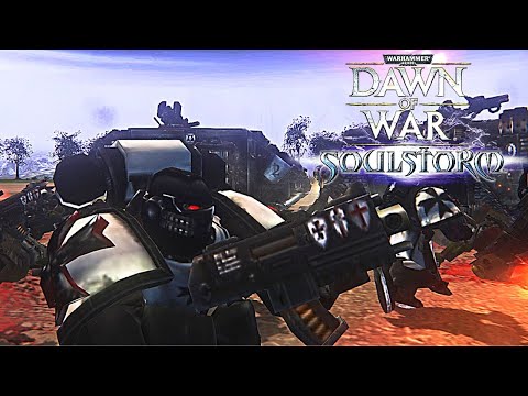 DoW - Soulstorm | Black Templars vs Orks - Survival ! - Unification Mod