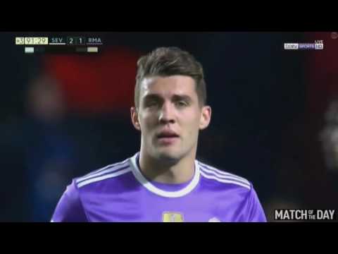 Stevan Jovetic Winning G0al  Sevilla vs Real Madrid 2 1  La LiG4 15 01 2017 HD