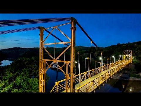 Crossing a Suspension Bridge | Brazil