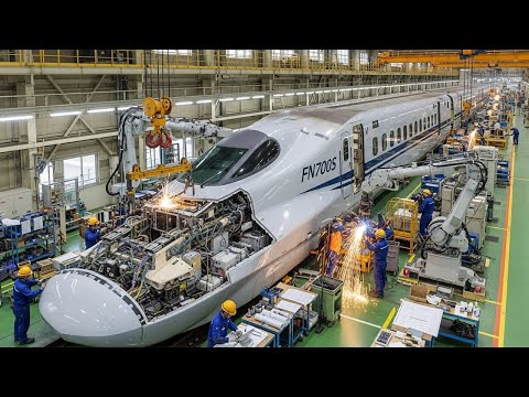 “Inside Japan’s $200 Million Bullet Train Factory – How the N700S Is Built”
