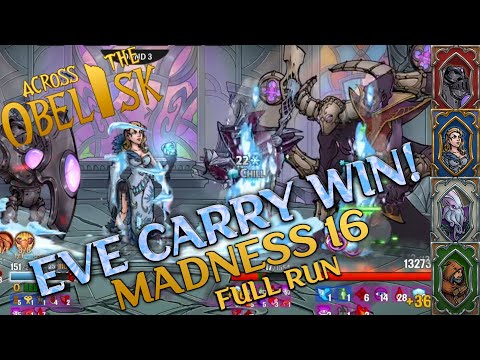 Evelyn Carry Win! - Full Run - Madness 16 - Across the Obelisk