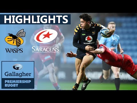 Wasps v Saracens - HIGHLIGHTS | Huge Victory in 70-Point Match! | Gallagher Premiership