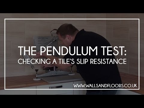 Pendulum Test -  Slip Resistance Test