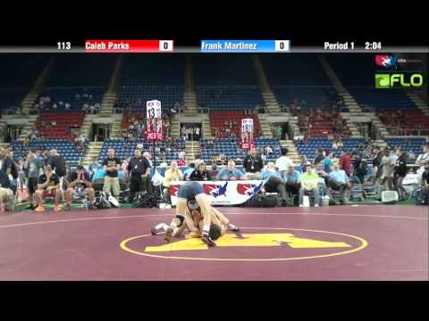Cadet 113 - Caleb Parks (Illinois) vs. Frank Martinez (Colorado)