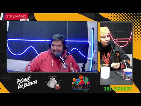 UN STREAMING MAS EN LA MAÑANA DE AMAICHA DEL VALLE