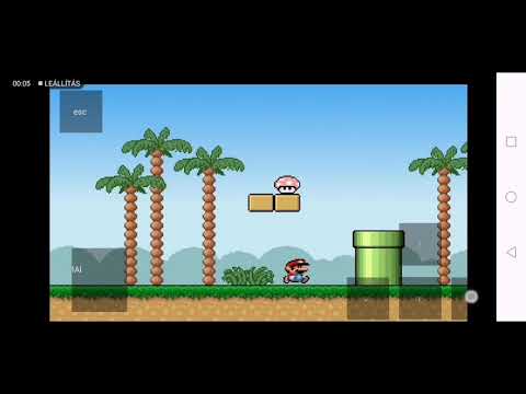 Old Super Mario Dos version on Honor 10 android phone