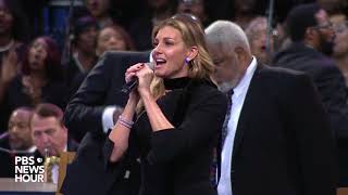 WATCH: Faith Hill performs at Aretha Franklin's 'Celebration of Life' ceremony