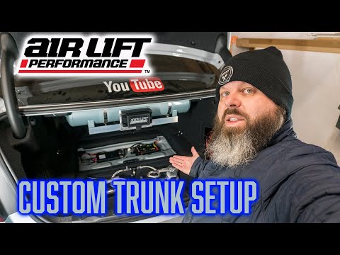 Airlift Performance 3H Install Part 4 | Custom Trunk Setup DIY