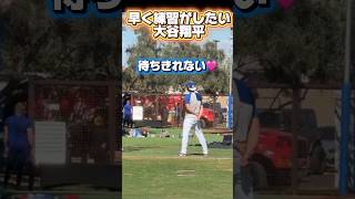 お尻をフリフリするドジャース大谷翔平が可愛い￼！山本由伸の新しいグローブと靴！　#looppot楽曲提供  #蝉時雨物語