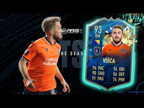THE BEST SUPER SUB!? 93 EDIN VISCA TOTSSF PLAYER REVIEW! (+GIVEAWAY) FIFA 20