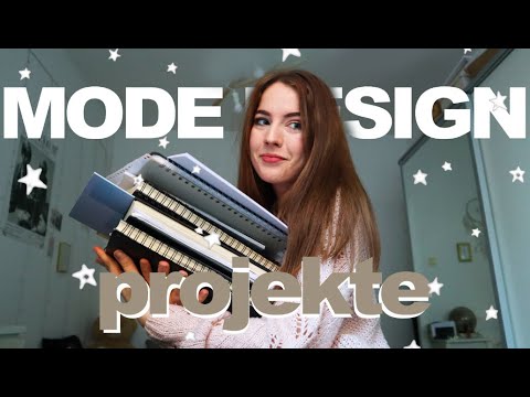 Mode Design Projekte in der Uni! - Einblick ins Mode Design Studium
