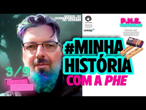 PHE - MINHA HISTÓRIA COM A PROVA DE HABILIDADES ESPECÍFICAS - 3/9
