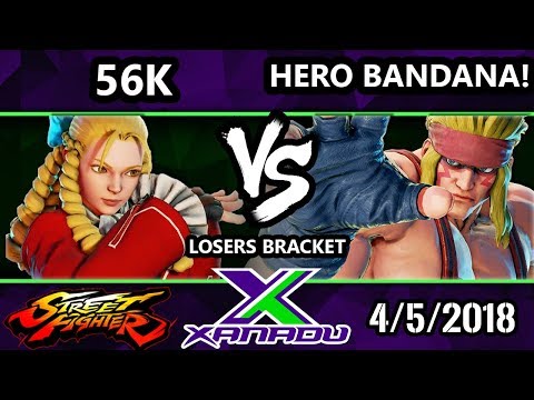 F@X 244 SFV - 56k (Karin) Vs. Hero Bandana! (Alex) Street Fighter 5 Losers Bracket