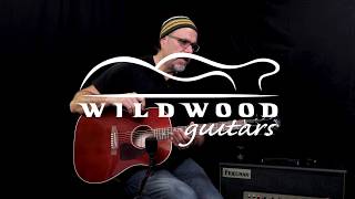 Video thumbnail for Gibson Limited Edition J-45 Flamed Maple  •  SN: 10215031 by Wildwood Guitars
