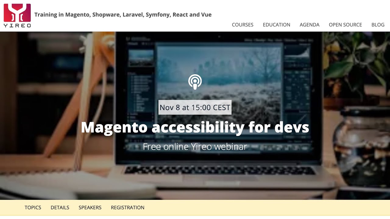 Magento Accessibility Webinar