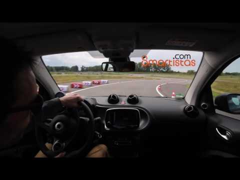 smart Brabus 453 on the track