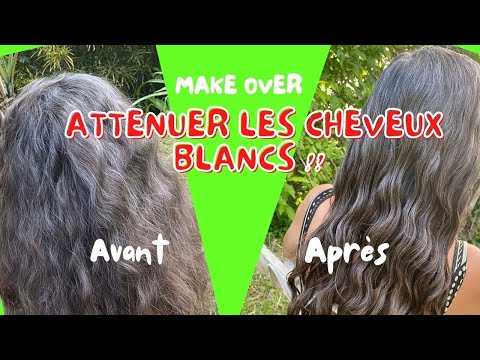 Atténuer les cheveux blanc : le soin complet, MASQUE +SHAMPOING