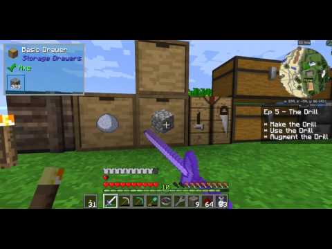 JaRyCu Plays All the Mods 2 for 1.11.2 E5: The Actually Additions Drill