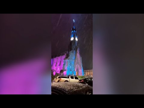 Massa de ar polar traz neve ao sul do Brasil