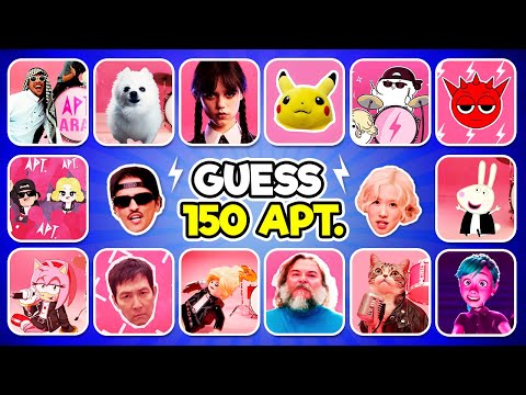 Guess 150 NEW APT Songs & Variants by Their Voice ~ ROSÉ & Bruno Mars APT Song Covers 🎵 APT QUIZ