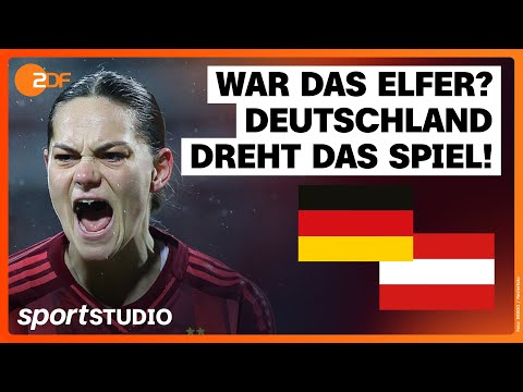 Deutschland-Österreich | UEFA Women‘s Nations League, 2. Spieltag 2025 | sportstudio