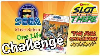 1 Life Master System Challenge: Streets of Rage @GenerationPixel