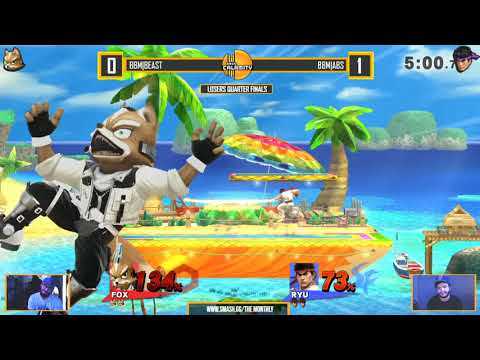 The Monthly | BBM|Beast (Fox) vs BBM|Abs (Ryu) - Losers Quarter-Final - Super Smash Bros. for Wii U
