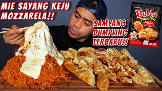 Download lagu MUKBANG SAMYANG DUMPLING TERBARU   MIE SAMYANG MOZZARELLA!! mp3