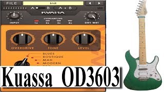 Video thumbnail for Kuassa OD3603 Overdrive review/overview by Chandler guitar