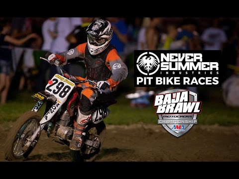 Never Summer Pit Bike Race Highlights - Baja Brawl