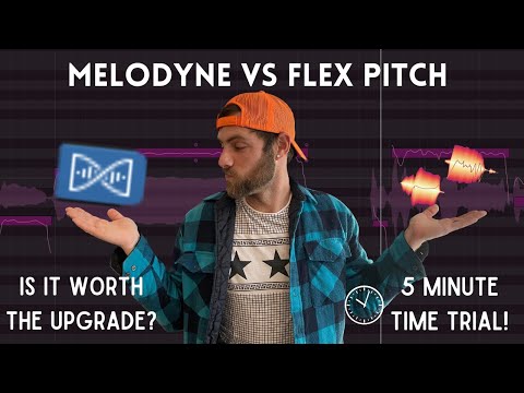 Melodyne VS Logic Flex Pitch | 5 Minute Time Trial/Review