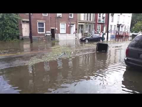Residents begin cleanup after flash flooding in Harrisburg