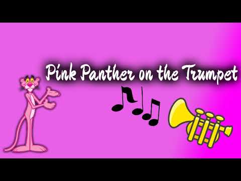 Pink Panther on the Trumpet!!!🎺