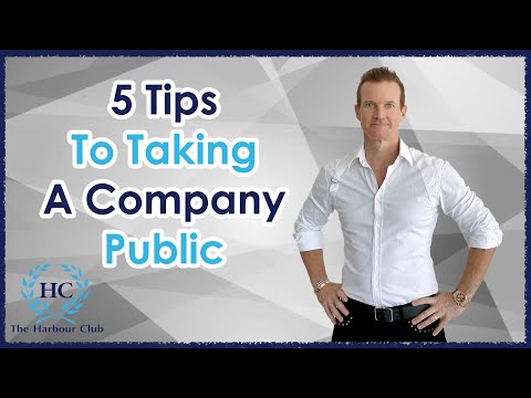 , title : '5 Tips To Taking A Company Public'