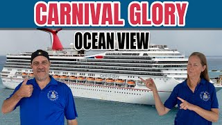 Carnival Glory Ocean View Cabin 2426 | Tall Man's Cruise Adventures