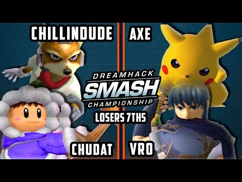 DHATL 17 Melee - Liquid`Chillin & Liquid`Chu Vs. Tempo | Vro & Tempo | Axe - Doubles L8 - SSBM