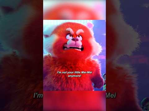 She tried to make her mother realize that she had grown up | Turning Red #edit #viral #shorts