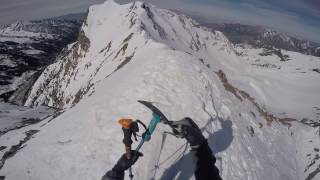 Skiing the South Face of Mount Superior Alta, Utah