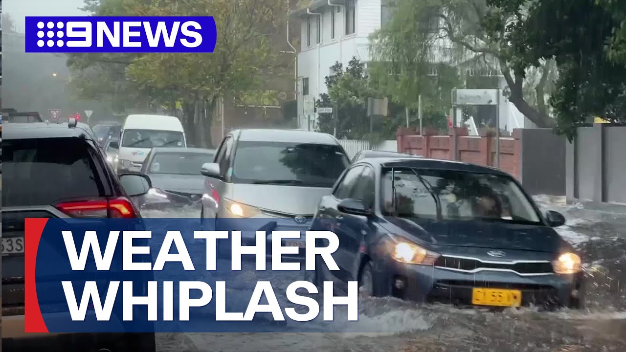 Weather Whiplash: Sydney's day of extremes | 9 News Australia