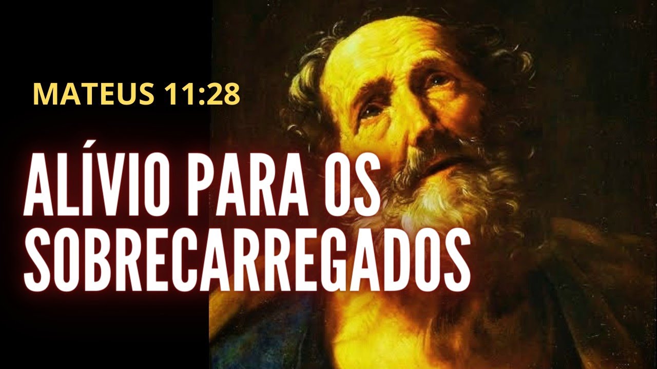 VINDE A MIM TODOS OS QUE ESTAIS CANSADOS - Mateus 11:28 - Pr Anderson Teodoro #mensagem #pregacao