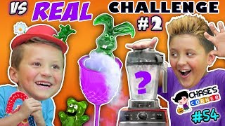 Chase's Corner: GUMMY vs REAL Halloween Edition (#54) | DOH MUCH FUN