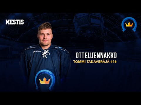 Otteluennakko: Tommi Takaveräjä (TUTO vs K-Espoo 12.11. & K-Espoo vs FPS 13.11.)