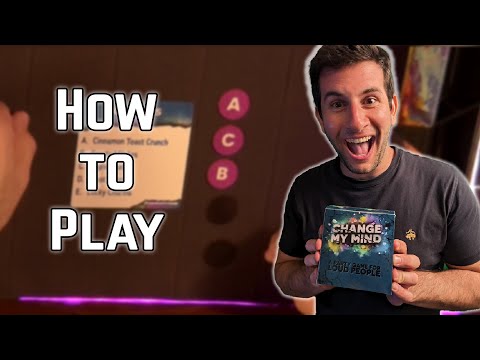 Learn to convince your friends to rank stuff your way in Change My Mind (How to Play Board Games)