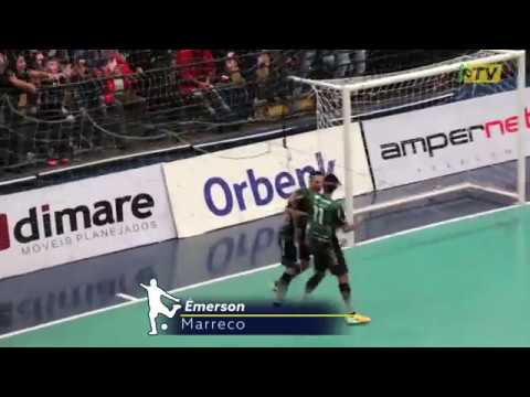 LNF2017 - Semana 13 - Gols - Marreco 4 x 4 Tubarão