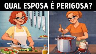 Consegue identificar o perigo nestes 21 enigmas?