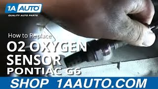 How to Replace O2 Oxygen Sensor 06-10 Pontiac G6