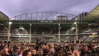 U2 Joshua Tree Tour - Melbourne 15/11/2019 - Pre-show audience pan
