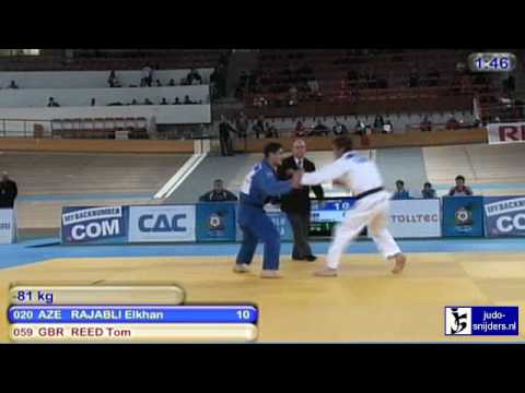 Judo 2010 World Cup Men Vienna: Elkhan Rajabli (AZE) - Tom Reed (GBR) [-81kg]